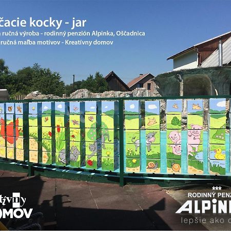 Rodinné apartmány Alpinka Oscadnica Esterno foto
