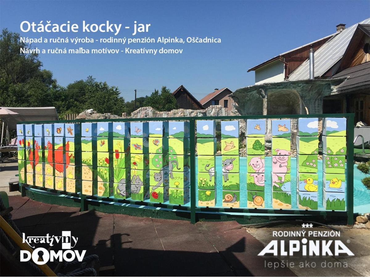 Rodinné apartmány Alpinka Oscadnica Esterno foto